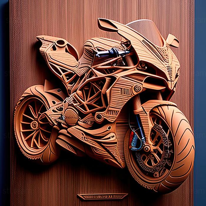 3D model Ducati SuperSport (STL)